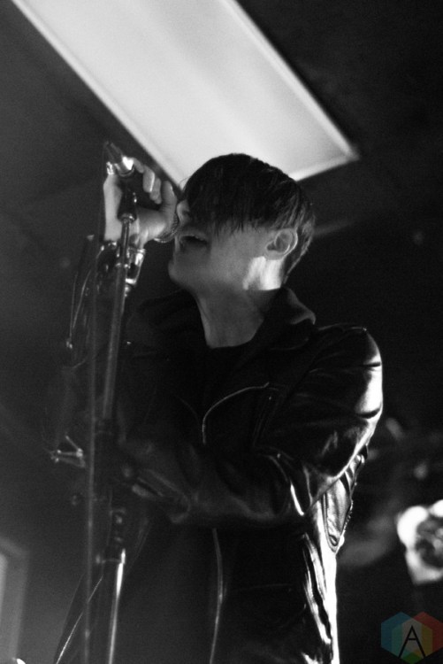 Cold Cave performs at Lee's Palace in Toronto on January 19, 2017. (Photo: Morgan Hotston/Aesthetic Magazine)