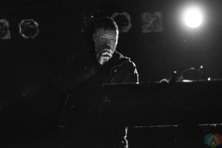 Cold Cave performs at Lee's Palace in Toronto on January 19, 2017. (Photo: Morgan Hotston/Aesthetic Magazine)