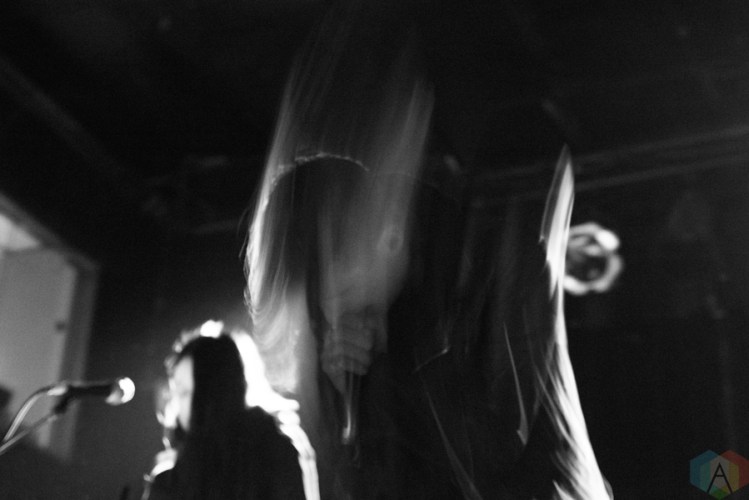 Cold Cave performs at Lee's Palace in Toronto on January 19, 2017. (Photo: Morgan Hotston/Aesthetic Magazine)