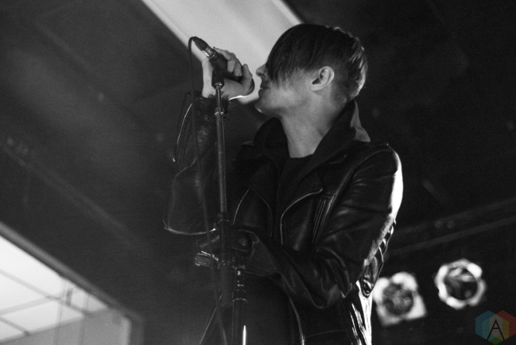 Cold Cave performs at Lee's Palace in Toronto on January 19, 2017. (Photo: Morgan Hotston/Aesthetic Magazine)