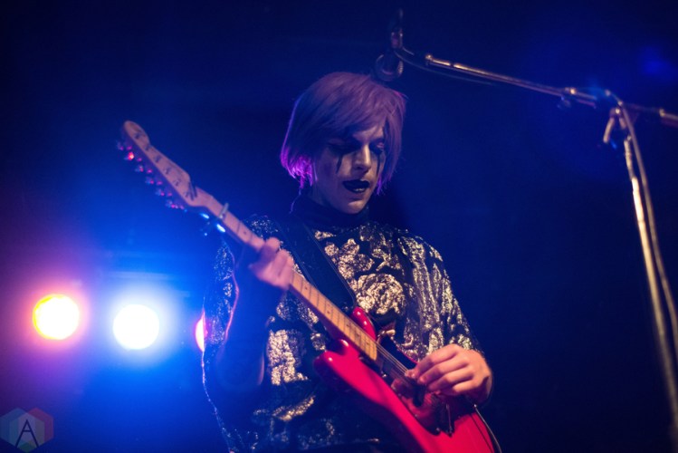 Drab Majesty performs at Lee's Palace in Toronto on January 19, 2017. (Photo: Morgan Hotston/Aesthetic Magazine)