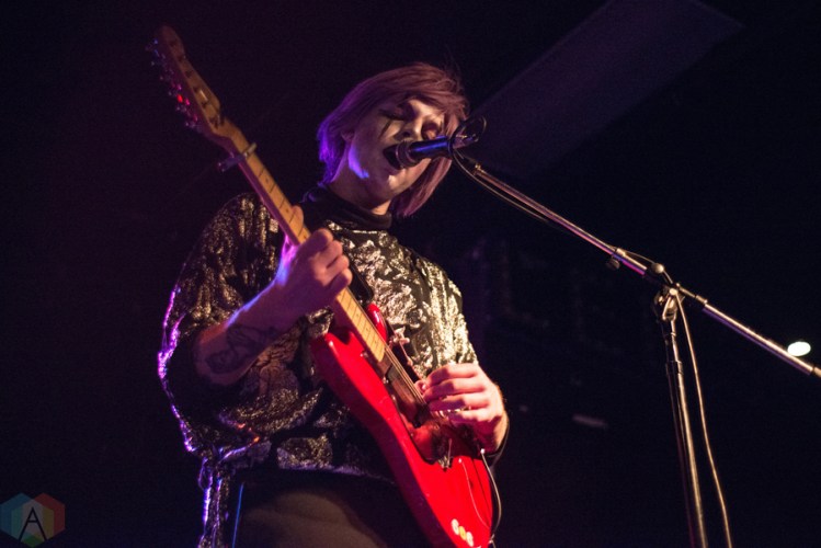 Drab Majesty performs at Lee's Palace in Toronto on January 19, 2017. (Photo: Morgan Hotston/Aesthetic Magazine)