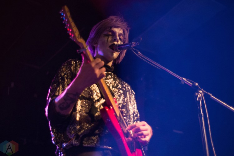 Drab Majesty performs at Lee's Palace in Toronto on January 19, 2017. (Photo: Morgan Hotston/Aesthetic Magazine)