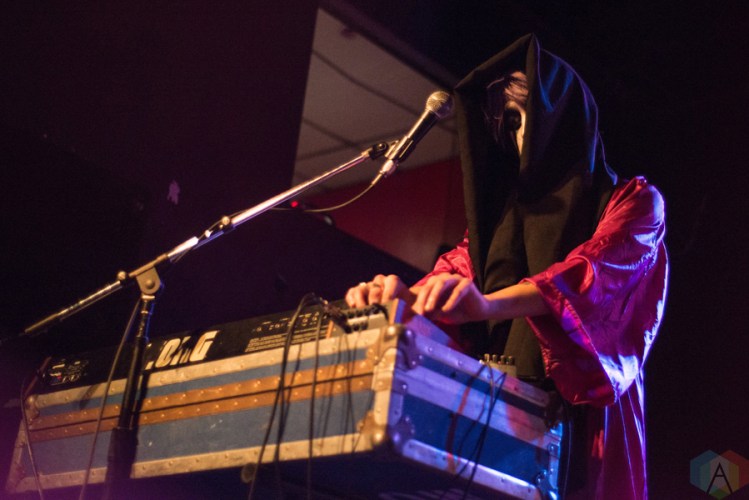 Drab Majesty performs at Lee's Palace in Toronto on January 19, 2017. (Photo: Morgan Hotston/Aesthetic Magazine)