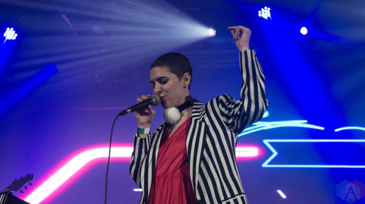 Emily Nichols performs at Reaction NYE at the Donald E. Stephenson Convention Center in Rosemont, IL on December 31, 2016. (Photo: Taylor Ohryn/Aesthetic Magazine)