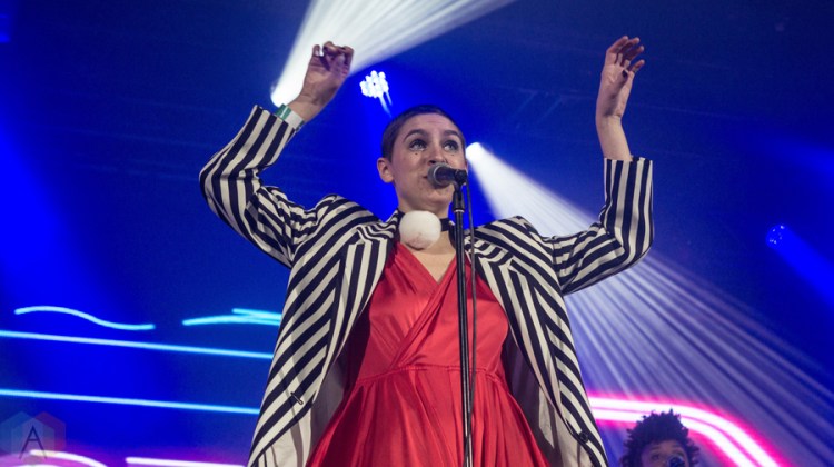 Emily Nichols performs at Reaction NYE at the Donald E. Stephenson Convention Center in Rosemont, IL on December 31, 2016. (Photo: Taylor Ohryn/Aesthetic Magazine)