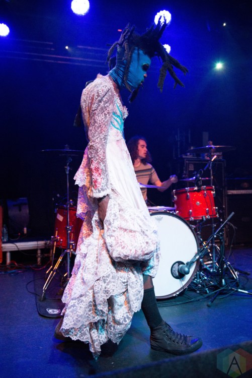 Ho99o9 performs at Rock City in Nottingham, UK on January 21, 2017. (Photo: Gunnar Mallon/Aesthetic Magazine)