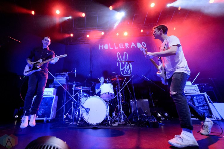 Hollerado performs at Rebel in Toronto on January 20, 2017. (Photo: Julian Avram/Aesthetic Magazine)