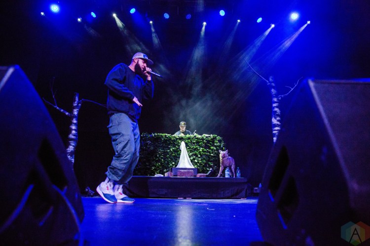 Homeboy Sandman performs at Rebel in Toronto on January 29, 2017. (Photo: Lauren Garbutt/Aesthetic Magazine)