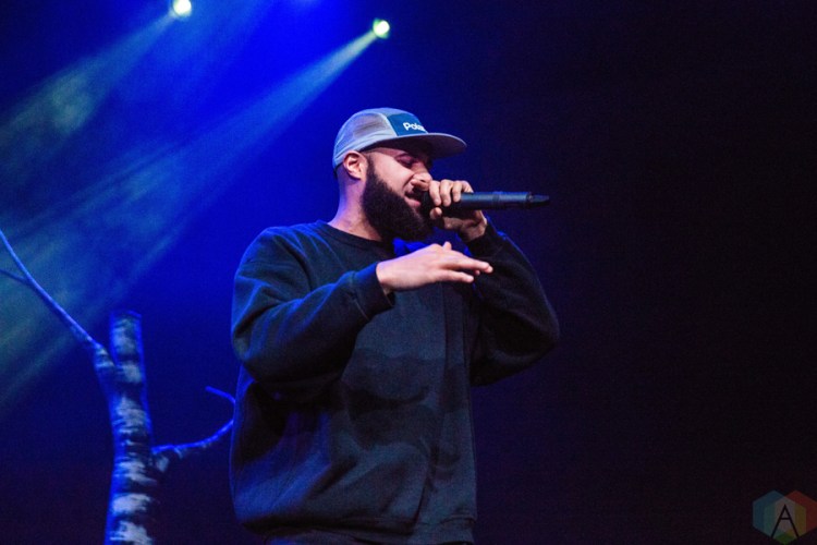 Homeboy Sandman performs at Rebel in Toronto on January 29, 2017. (Photo: Lauren Garbutt/Aesthetic Magazine)