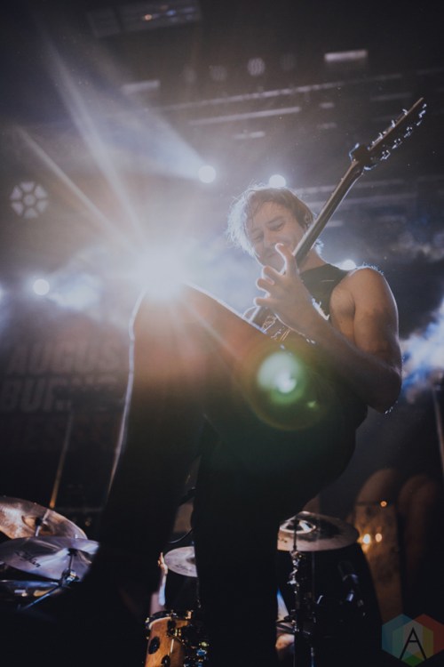 In Hearts Wake performs at the London Music Hall in London, ON on January 9, 2017. (Photo: Alexander Lam/Aesthetic Magazine)