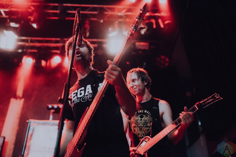 In Hearts Wake performs at the London Music Hall in London, ON on January 9, 2017. (Photo: Alexander Lam/Aesthetic Magazine)