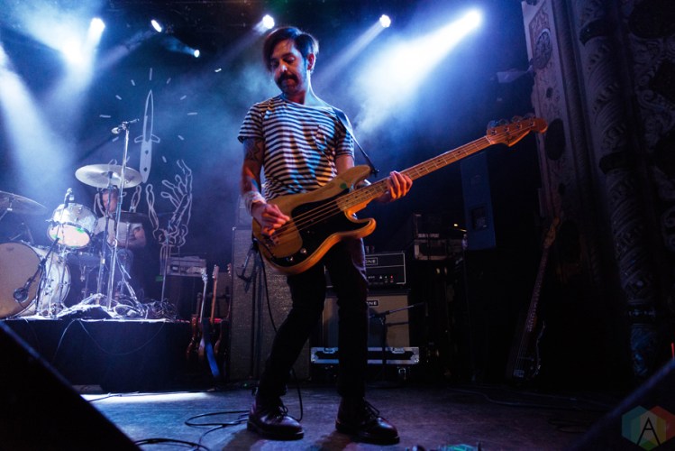 Into It Over It performs at the Metro in Chicago on January 13, 2017. (Photo: Katie Kuropas/Aesthetic Magazine)