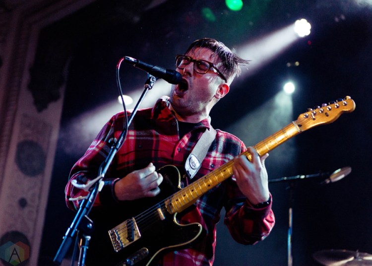 Into It Over It performs at the Metro in Chicago on January 13, 2017. (Photo: Katie Kuropas/Aesthetic Magazine)