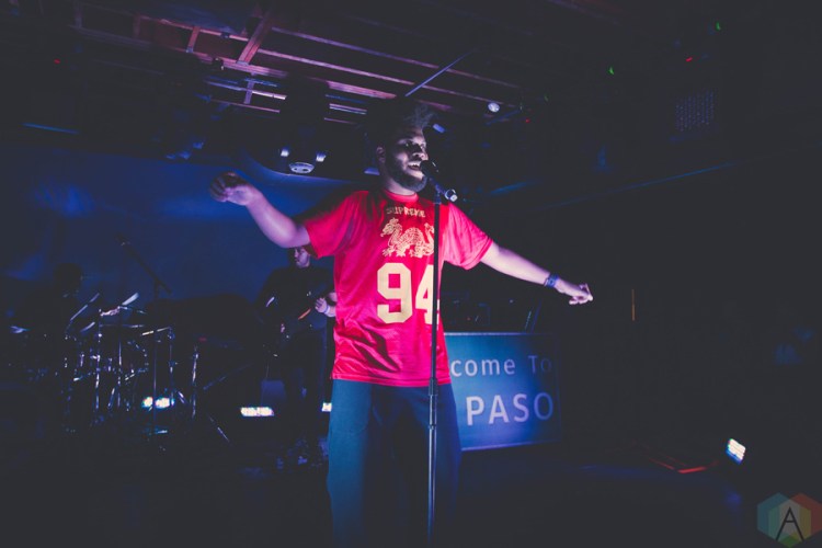 Khalid performs at Velvet Underground in Toronto on January 15, 2017. (Photo: Clayton Mackney/Aesthetic Magazine)