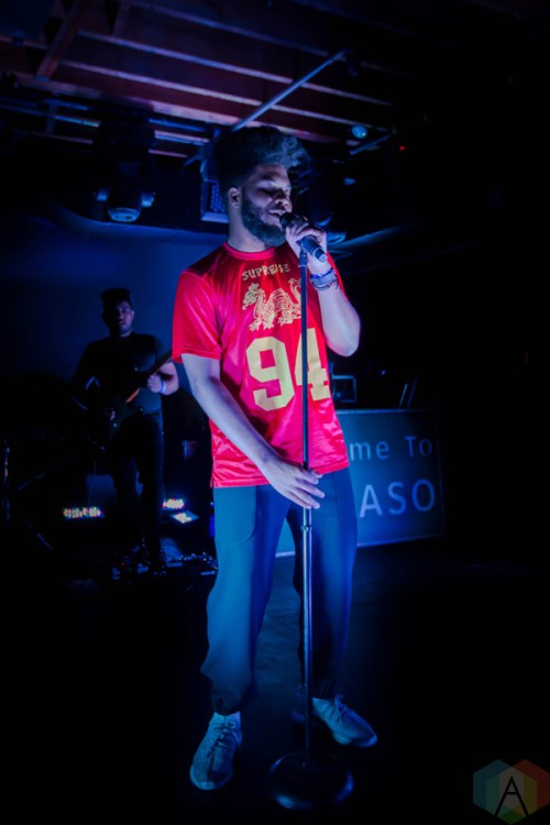 Khalid performs at Velvet Underground in Toronto on January 15, 2017. (Photo: Clayton Mackney/Aesthetic Magazine)