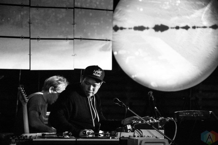 Kid Koala performs at the Rivoli in Toronto on January 26, 2017. (Photo: Brendan Albert/Aesthetic Magazine)