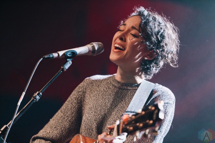 Kina Grannis performs at the Mod Club in Toronto on January 28, 2017. (Photo: Jessie Lau/Aesthetic Magazine)