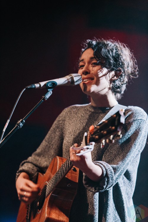 Kina Grannis performs at the Mod Club in Toronto on January 28, 2017. (Photo: Jessie Lau/Aesthetic Magazine)