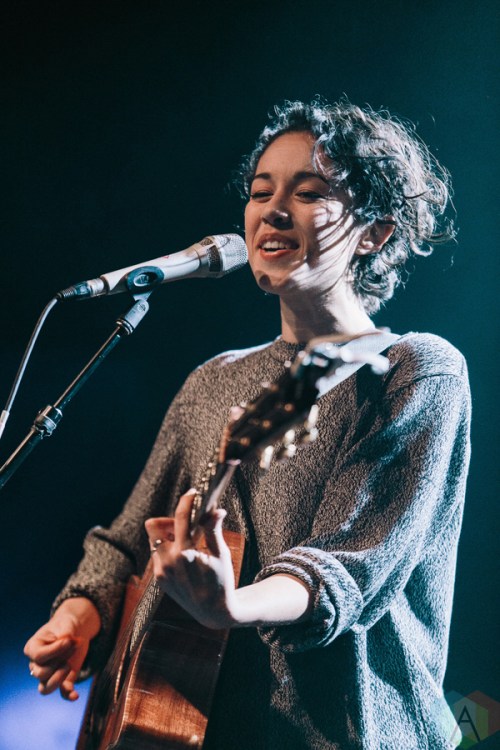 Kina Grannis performs at the Mod Club in Toronto on January 28, 2017. (Photo: Jessie Lau/Aesthetic Magazine)