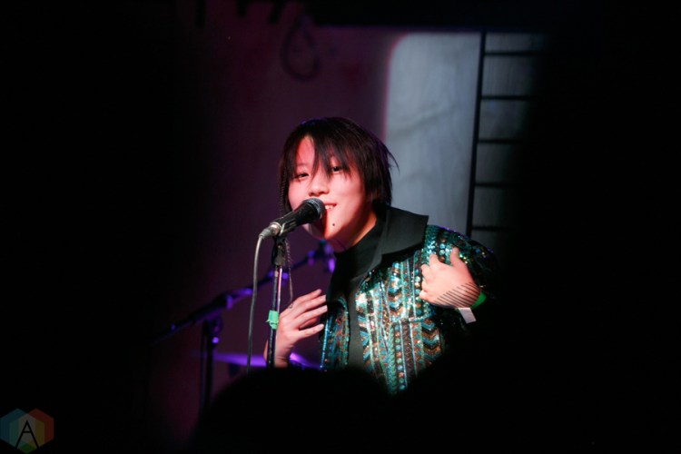 Leah Dou performs at Adelaide Hall in Toronto on January 21, 2017. (Photo: Jessie Lau/Aesthetic Magazine)