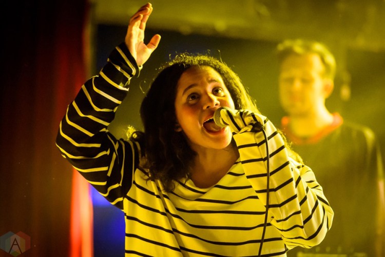 Lido Pimienta performs at the Mod Club in Toronto on January 20, 2017. (Photo: Angelo Marchini/Aesthetic Magazine)