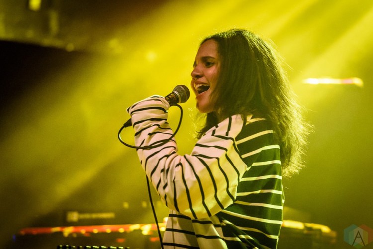 Lido Pimienta performs at the Mod Club in Toronto on January 20, 2017. (Photo: Angelo Marchini/Aesthetic Magazine)