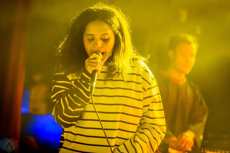 Lido Pimienta performs at the Mod Club in Toronto on January 20, 2017. (Photo: Angelo Marchini/Aesthetic Magazine)