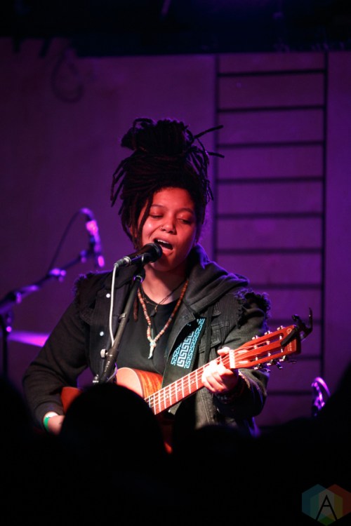 NEFE performs at Adelaide Hall in Toronto on January 21, 2017. (Photo: Jessie Lau/Aesthetic Magazine)