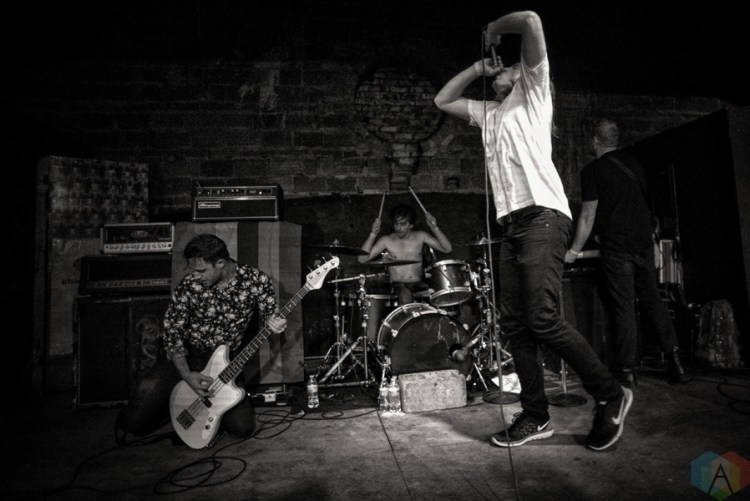 Old Wounds performs at the Dance Cave in Toronto on January 7, 2017. (Photo: Dan Fischer/Aesthetic Magazine)