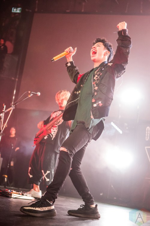 One Ok Rock performs at Rebel in Toronto on January 17, 2017. (Photo: Katrina Lat/Aesthetic Magazine)