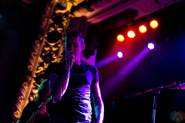 Pianos Become The Teeth performs at the Metro in Chicago on January 13, 2017. (Photo: Katie Kuropas/Aesthetic Magazine)