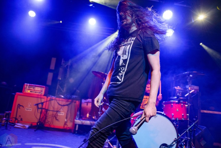 Primitive Weapons performs at Rock City in Nottingham, UK on January 21, 2017. (Photo: Gunnar Mallon/Aesthetic Magazine)