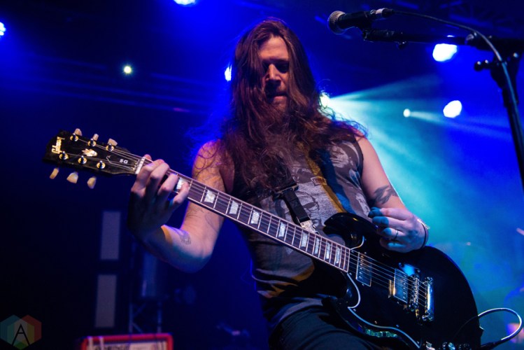 Primitive Weapons performs at Rock City in Nottingham, UK on January 21, 2017. (Photo: Gunnar Mallon/Aesthetic Magazine)