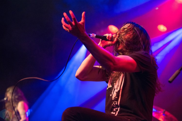 Primitive Weapons performs at Rock City in Nottingham, UK on January 21, 2017. (Photo: Gunnar Mallon/Aesthetic Magazine)