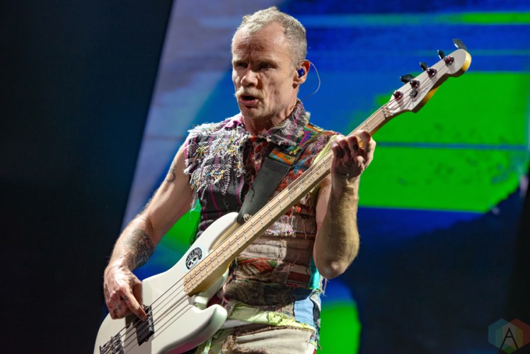 Red Hot Chili Peppers perform at the Smoothie King Center in New Orleans on January 10, 2017. (Photo: Kelli Binnings/Aesthetic Magazine)