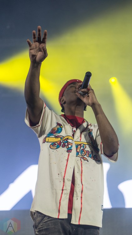 Smino performs at Reaction NYE at the Donald E. Stephenson Convention Center in Rosemont, IL on December 31, 2016. (Photo: Taylor Ohryn/Aesthetic Magazine)