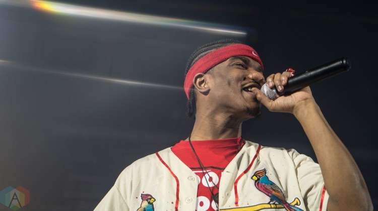 Smino performs at Reaction NYE at the Donald E. Stephenson Convention Center in Rosemont, IL on December 31, 2016. (Photo: Taylor Ohryn/Aesthetic Magazine)