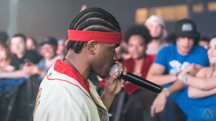 Smino performs at Reaction NYE at the Donald E. Stephenson Convention Center in Rosemont, IL on December 31, 2016. (Photo: Taylor Ohryn/Aesthetic Magazine)