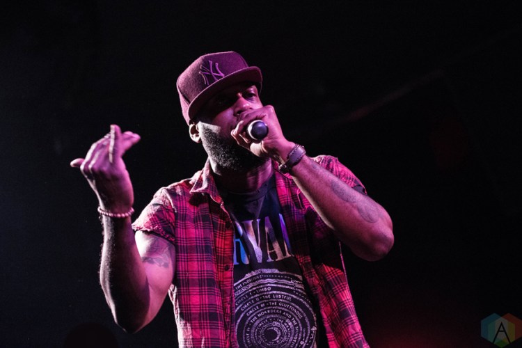 Talib Kweli performs at the Showbox in Seattle on January 24, 2017. (Photo: Daniel Hager/Aesthetic Magazine)