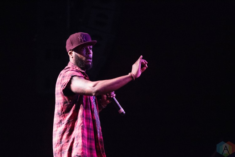 Talib Kweli performs at the Showbox in Seattle on January 24, 2017. (Photo: Daniel Hager/Aesthetic Magazine)