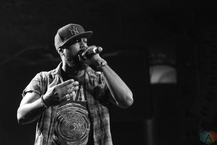 Talib Kweli performs at the Showbox in Seattle on January 24, 2017. (Photo: Daniel Hager/Aesthetic Magazine)