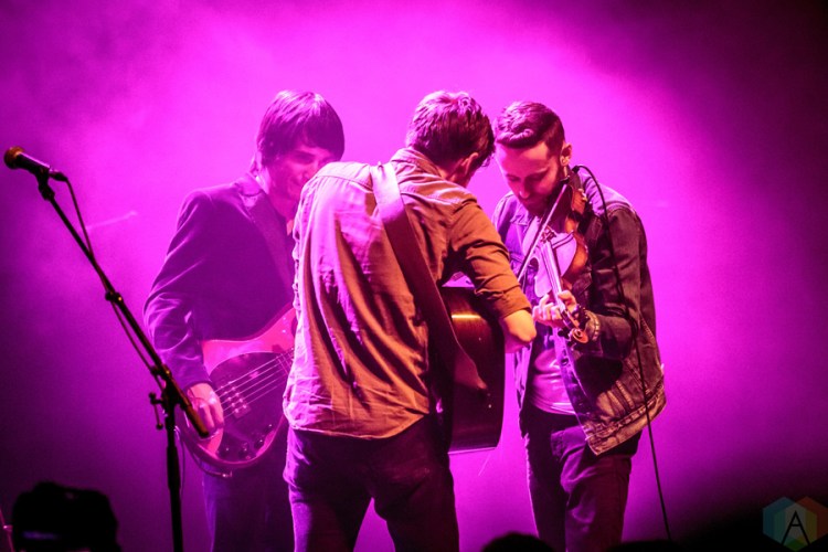 The Abrams perform at the Danforth Music Hall in Toronto on January 22, 2017. (Photo: David McDonald/Aesthetic Magazine)