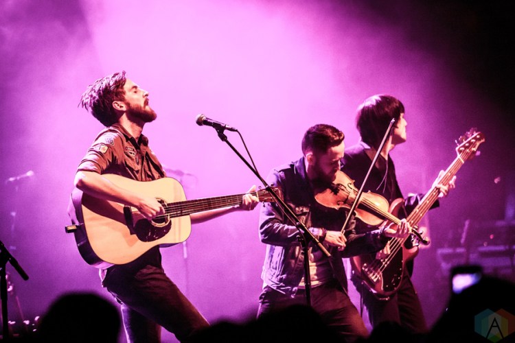 The Abrams perform at the Danforth Music Hall in Toronto on January 22, 2017. (Photo: David McDonald/Aesthetic Magazine)