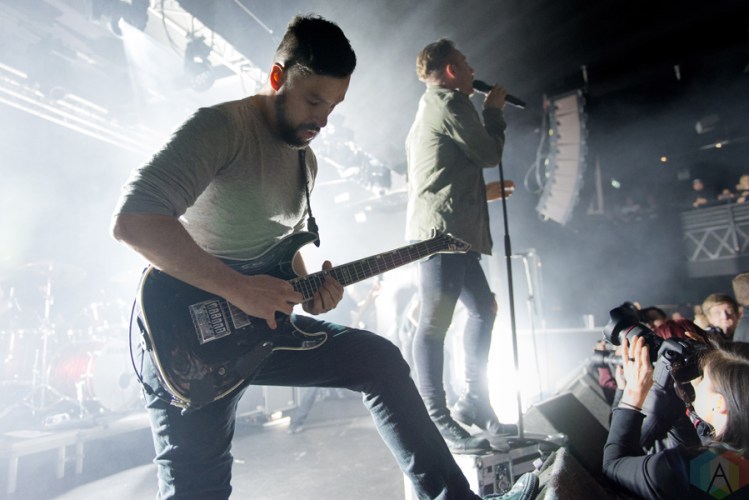 The Dillinger Escape Plan performs at Rock City in Nottingham, UK on January 21, 2017. (Photo: Gunnar Mallon/Aesthetic Magazine)