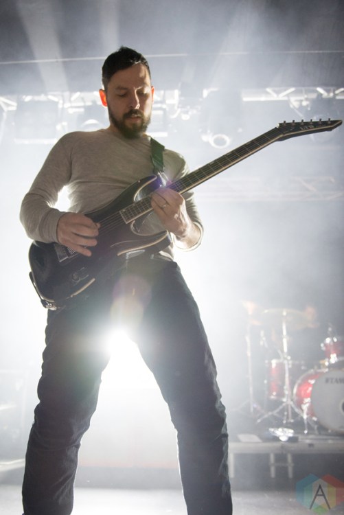 The Dillinger Escape Plan performs at Rock City in Nottingham, UK on January 21, 2017. (Photo: Gunnar Mallon/Aesthetic Magazine)