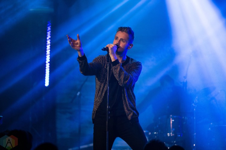 Tom Chaplin performs at the Mod Club in Toronto on January 24, 2017. (Photo: Brendan Albert/Aesthetic Magazine)