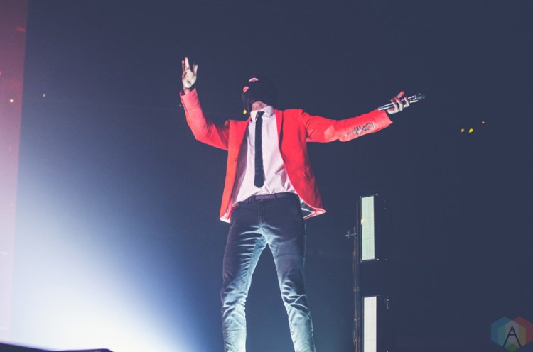 Twenty One Pilots perform at Barclays Center in Brooklyn, New York on January 20, 2017. (Photo: Saidy Lopez/Aesthetic Magazine)