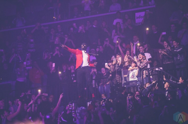 Twenty One Pilots perform at Barclays Center in Brooklyn, New York on January 20, 2017. (Photo: Saidy Lopez/Aesthetic Magazine)