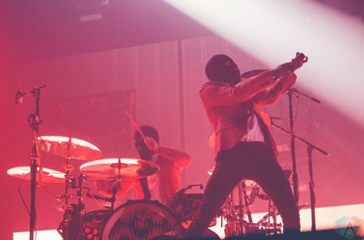 Twenty One Pilots perform at Barclays Center in Brooklyn, New York on January 20, 2017. (Photo: Saidy Lopez/Aesthetic Magazine)
